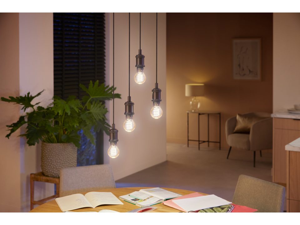 Philips Hue Filament Bulb B22 7W - White Ambiance-LED Light Bulbs-Philips Hue